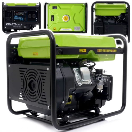 AGREGAT PRĄDOTWÓRCZY GENERATOR PRĄDU INWERTOROWY 4,85kW 230V AVR BENZYNA