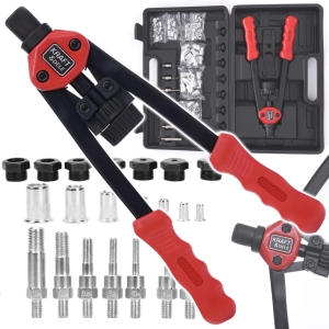 PROFESJONALNA NITOWNICA RĘCZNA DO NITONAKRĘTEK 110EL. WALIZA + NITY M3-M10