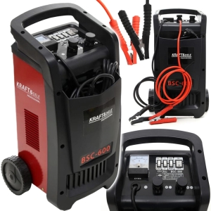 PROSTOWNIK SAMOCHODOWY Z ROZRUCHEM 540A 12/24V Z AMPEROMIERZEM 80-1000Ah