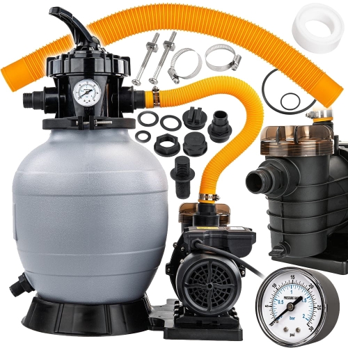 POMPA PIASKOWA DO BASENU FILTRUJĄCA DO BASENÓW WYDAJNA 10000 l/h FILTR