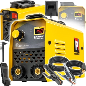 SPAWARKA INWERTOROWA INWERTEROWA LCD MMA 140A IGBT HOT START ANTI STICK VRD