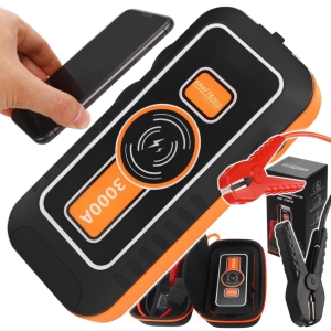 POWERBANK URZĄDZENIE WIELOFUNKCYJNE JUMP STARTER 1200A + ETUI 16 000MAH