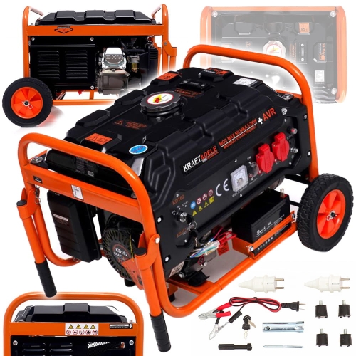 AGREGAT PRĄDOTWÓRCZY INWERTOROWY GENERATOR PRĄDU OHV 3500W 7KM 230V BENZYNA