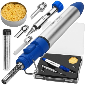 MINI PALNIK GAZOWY MIKRO LUTOWNICA GAZOWA 1300°C ZESTAW 4 GROTY