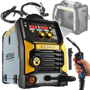 SPAWARKA INWERTOROWA 255A  MIG/MAG MMA Lift-TIG SOLIDNA 230V/50Hz ZESTAW 