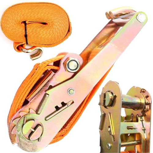 PAS TRANSPORTOWY MOCUJĄCE ŚCIĄGAJĄCE 5T 50mm 6M PASY TRANSPORTOWE