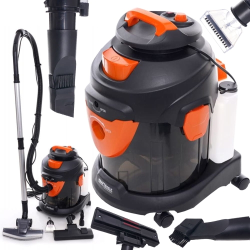 MULTIFUNKCYJNY ODKURZACZ PRZEMYSŁOWY PIORĄCY NA SUCHO MOKRO 1600W 20L