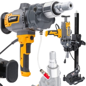 WIERTNICA DO BETONU OTWORNICA 2600W MOKRO SUCHO 230V + STATYW