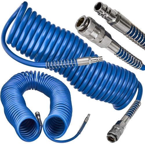WĄŻ SPIRALNY PNEUMATYCZNY DO KOMPRESORA 5x8mm 20m