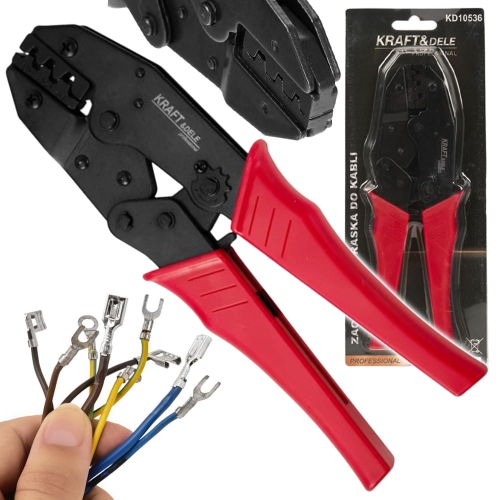 PRASKA ZACISKARKA DO TULEJEK KABLI 0.25-6MM SAMONASTAWNA RĘCZNA NARZĘDZIE