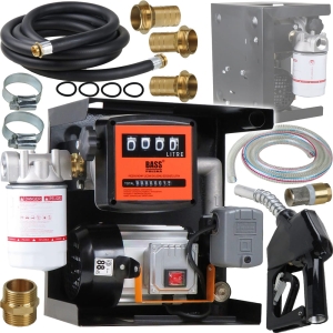 POMPA PALIWA CPN DYSTRYBUTOR OLEJU AUTO STOP 70L + FILTR GILBARCO BASS PL