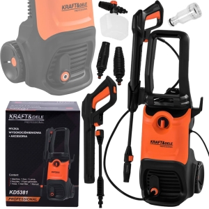 MYJKA CIŚNIENIOWA ELEKTRYCZNA 3000W 240 BAR + AKCESORIA LANCA PISTOLET