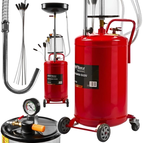 ODSYSARKA ZLEWARKO WYSYSARKA DO OLEJU 80 LITRÓW ZE ZBIORNIKIEM + 6 SOND