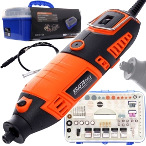 MINISZLIFIERKA DO SZLIFOWANIA DREWNA METALU WIELOFUNKCYJNA ZESTAW 270W 218e