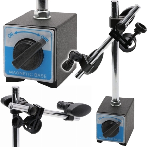 STATYW MAGNETYCZNY Z CENTRALNYM MOCOWANIEM CZUJNIKA ZEGAROWEGO GWINT M8