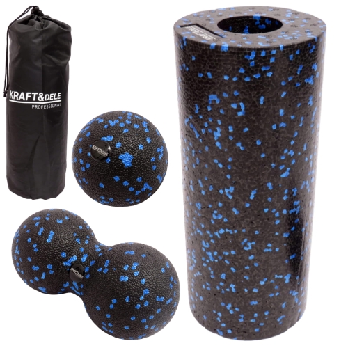  ROLLER WAŁEK PIŁKI DO JOGI YOGI ROLOWANIA ZESTAW 3 ELEMENTY