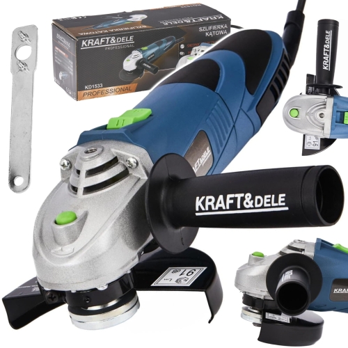 SZLIFIERKA KĄTOWA KĄTÓWKA ELEKTRYCZNA 125MM 900W 3000 –12000RPM Z REGULACJĄ