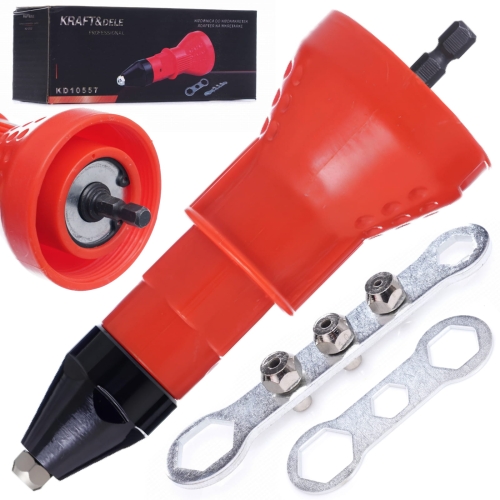 NITOWNICA NA WKRĘTARKĘ ADAPTER DO NITÓW ZRYWALNYCH 2,4/3,2/4,0/4,8 MM