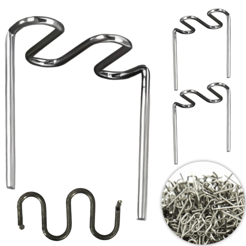 ZSZYWKI DO ZGRZEWANIA PLASTIKU TYP RS28 0,8MM 500SZT. DŁUGA FALA