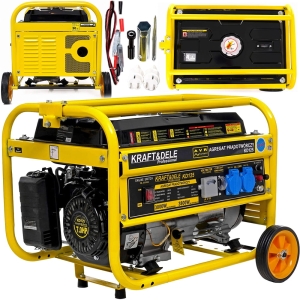 AGREGAT PRĄDOTWÓRCZY 7KM GENERATOR PRĄDU 3800W 230V 4-SUW 1-FAZOWY BENZYNA