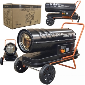NAGRZEWNICA DMUCHAWA OLEJOWA 30KW 595m3 Z TERMOSTATEM LCD 230V/50Hz