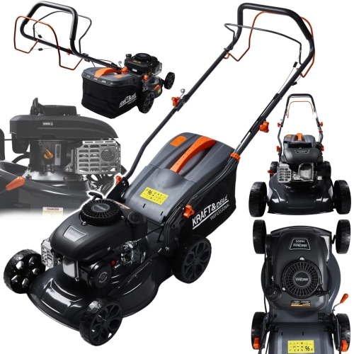 KOSIARKA SPALINOWA SAMOBIEŻNA DO TRAWY 8KM 25-75MM KOSZ 45L