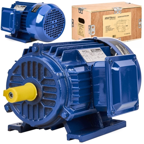 SILNIK ELEKTRYCZNY 3 FAZOWY 1500W 380V 1400RPM