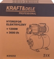 Hydrofor elektryczny do wody 24L 1200W 3600Lh KD5232_14.jpg
