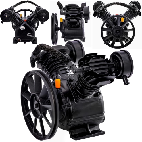 SPRĘŻARKA POMPA KOMPRESOR OLEJOWY  8 BAR 400 L/MIN 2 TŁOKI 2.2 KW