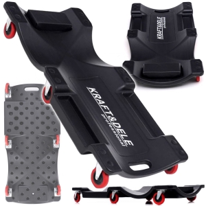 WYTRZYMAŁA LEŻANKA WARSZTATOWA 36" WÓZEK WARSZTATOWY 6 KOŁOWY