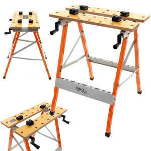 SKŁADANY STÓŁ WARSZTATOWY NARZĘDZIOWY ROBOCZY BLAT