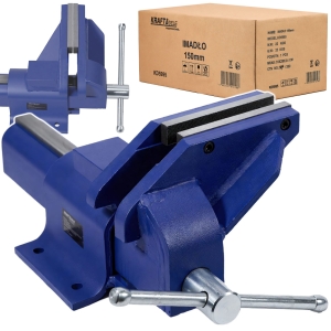 IMADŁO ŚLUSARSKIE 6'' 150MM SOLIDNE ŻELIWNE KRAFT&DELE