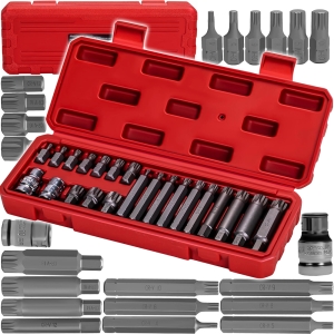 ZESTAW BITÓW BITY M4-M18 SPLINE 22 ELEMENTY WALIZKA 
