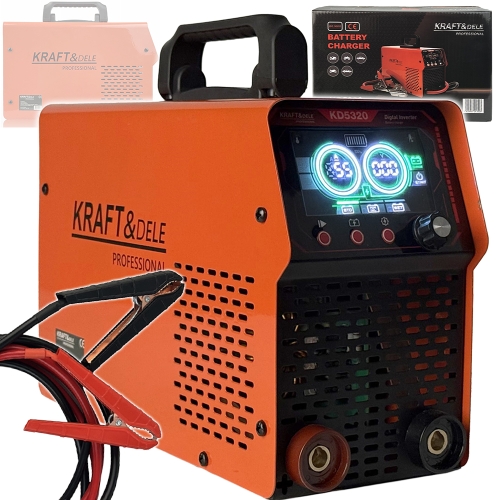 PROSTOWNIK Z ROZRUCHEM 12/24V 50-800Ah 55A ROZRUCH 500A 180-240V 50/60Hz