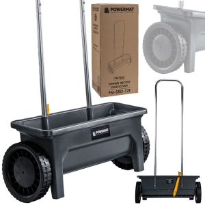 SIEWNIK RĘCZNY REGULOWANY 10 STOPNI SZEROKOŚĆ 46CM 12L DO NASION TRAW OGRÓD