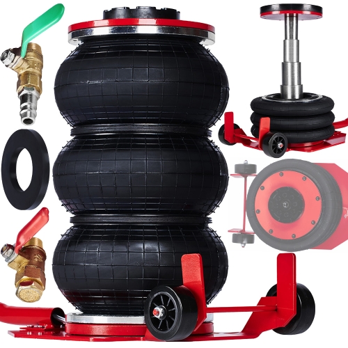 PODNOŚNIK PNEUMATYCZNY 3500KG BAŁWANEK PODUSZKOWY 150–400mm 3,5T + GUMA