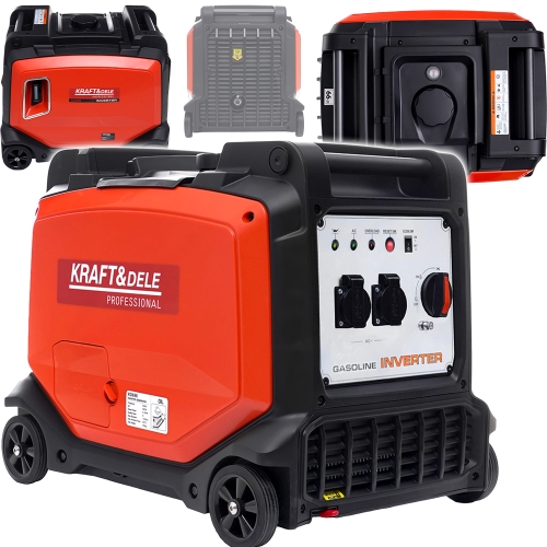 AGREGAT PRĄDOTWÓRCZY GENERATOR PRĄDU INWERTOROWY 4300W 4-SUW OHV BENZYNA