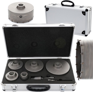 OTWORNICA DO BETONU ZESTAW OTWORNIC FREZ SDS PLUS WIERTŁA 110mm 120mm