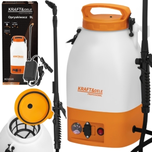 OPRYSKIWACZ CIŚNIENIOWY PLECAKOWY AKUMULATOROWY ELEKTRYCZNY 9L OGRODOWY