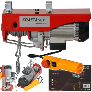 WCIĄGARKA WYCIĄGARKA 230V ELEKTRYCZNA LINOWA 250KG