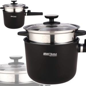 GARNEK ELEKTRYCZNY 1,5L 600W WIELOFUNKCYJNY DO GOTOWANIA I PODGRZEWANIA