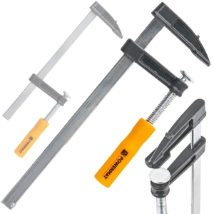  ŚCISK STOLARSKI 200x50 mm ŚRUBOWY TYP F UCHWYT ZACISK REGULACJA