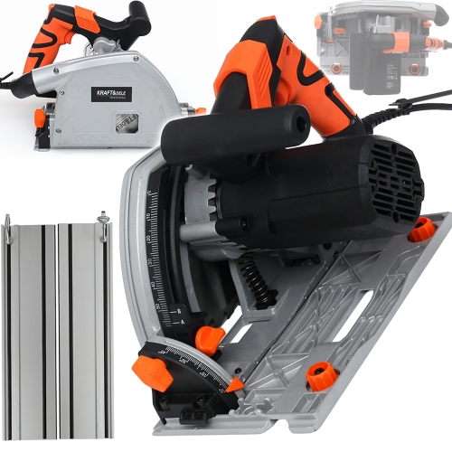 PILARKA ZAGŁĘBIARKA PIŁA TARCZOWA WGŁĘBNA 1400W 57mm + 2x LISTWY 70cm 700mm