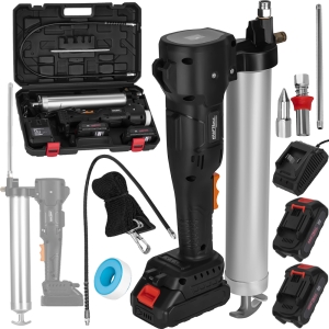 SMAROWNICA AKUMULATOROWA 21V 3Ah + WALIZKA 2 AKUMULATORY ŁADOWARKA + LED