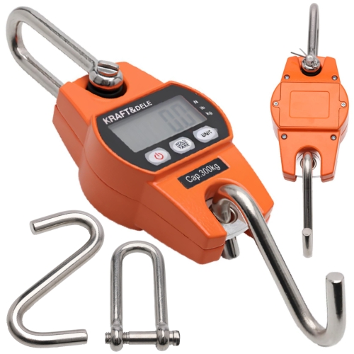 WAGA HAKOWA ELEKTRONICZNA DŹWIGOWA WĘDKARSKA WISZĄCA PRZEMYSŁOWA DO 300KG