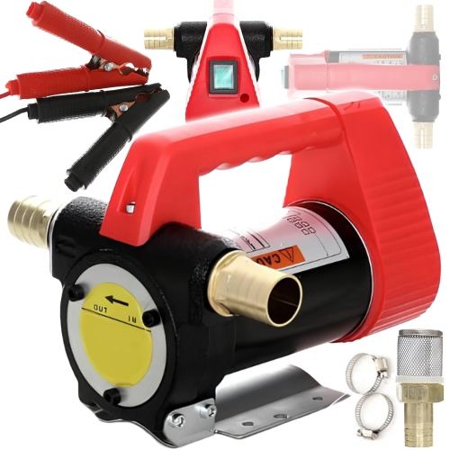 PRZENOŚNA POMPA POMPKA SPUSZCZANIA PALIWA ROPY OLEJU 12V CPN 250W