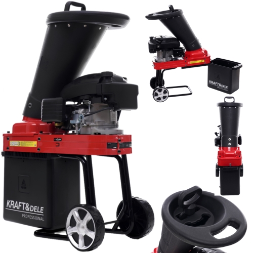 ROZDRABNIACZ DO GAŁĘZI RĘBAK SPALINOWY ROZDRABNIARKA 4,3KW/6KM + KOSZ 65L