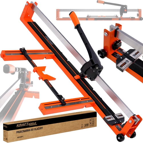 PRZECINARKA RĘCZNA MASZYNKA DO GLAZURY PŁYTEK GRESU 48" 1200mm 4-14mm 