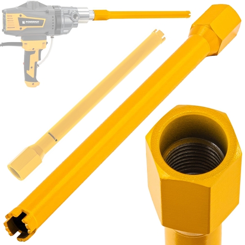 WIERTŁO KORONKOWE DIAMENTOWE DO BETONU WIERTNICY OTWORNICA RDZEŃ 32x450mm