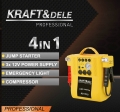 Jump starter 4W1 - urządzenie wielofunkcyjne - rozruch, kompresor, latarka KD1922_16.jpg